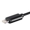 Monoprice MFi Certified Lightning to 3.5mm Audio Adapter_ Nylon Braid_ Black 36444 - alternate 4